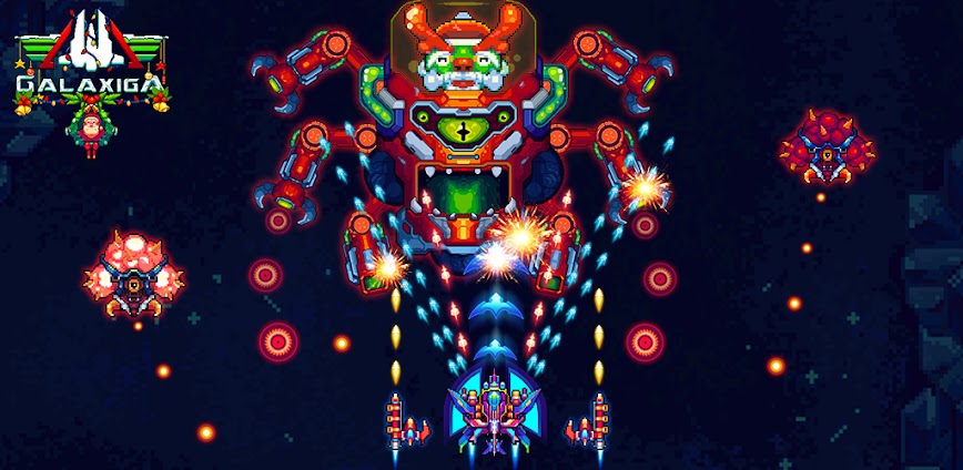 Galaxiga v25.73 MOD APK [Damage Multiplier, God Mode]