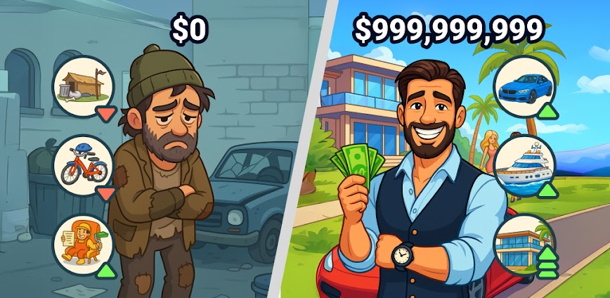 Business Empire: RichMan v1.25.11 MOD APK [Unlimited All, Auto Click]