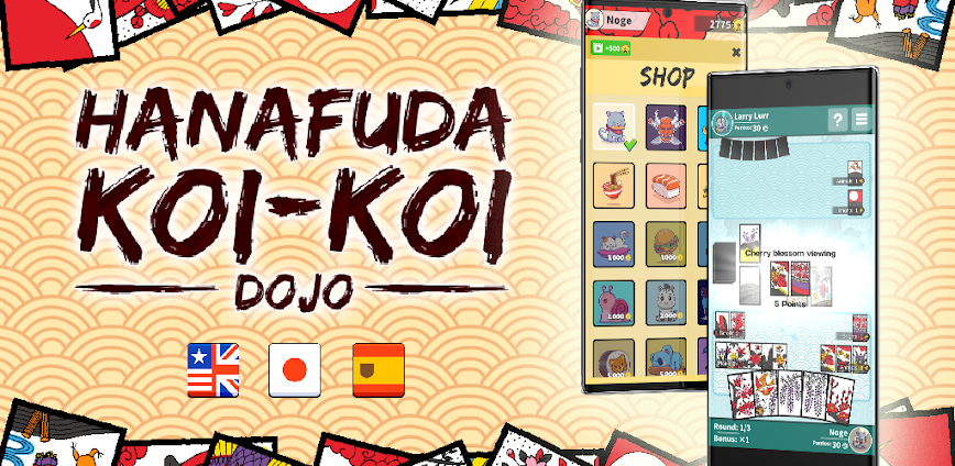 Hanafuda Koikoi Dojo v1.6.4 MOD APK [Unlimited Gold]
