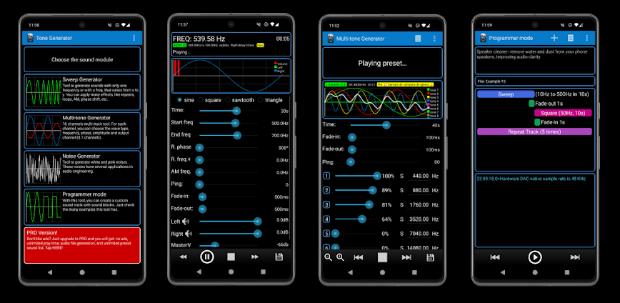 Tone Generator PRO v3.00 MOD APK [Premium Unlocked]