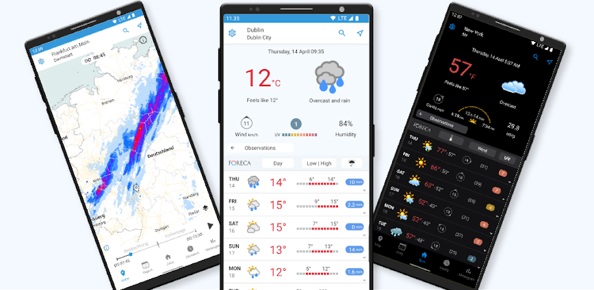 Foreca Weather & Radar v4.76.4 MOD APK [Premium Unlocked]
