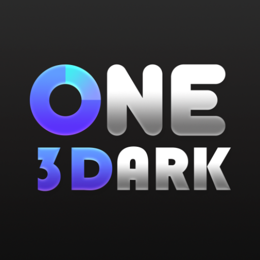 OneDark 3D Icon Pack v1.0.8 APK [Full Version]