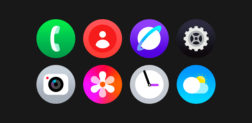 OneRound 7 Icon Pack v2.8 APK [Full Version]