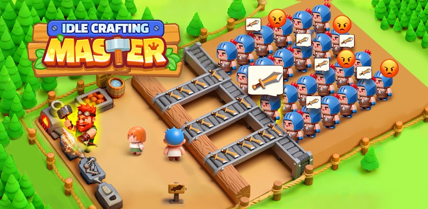 Idle Crafting Master v1.0.8 MOD APK [Menu, Unlimited Diamonds]
