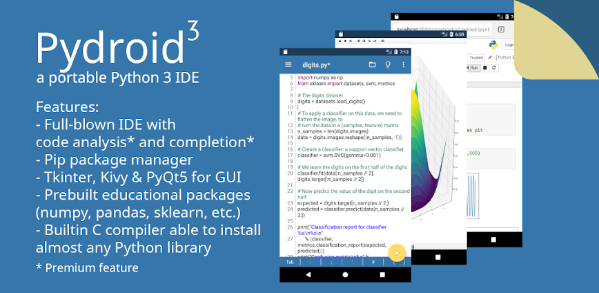 Pydroid 3 v8.3_arm64 MOD APK [Premium Unlocked]