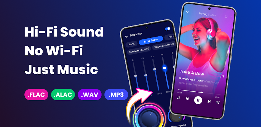 Offline Music Player: Play MP3 v1.02.121.0211 MOD APK [VIP Unlocked]