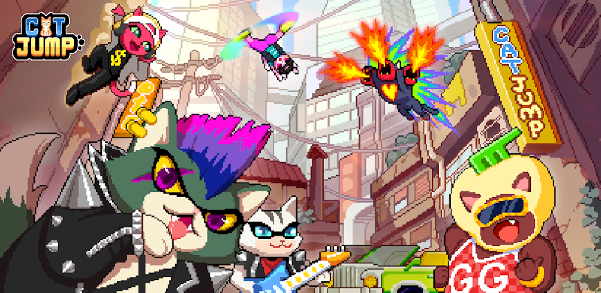 Cat Jump v1.1.304 MOD APK [Unlimited Money, All Unlocked]