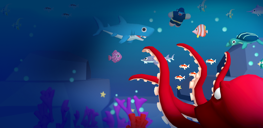 Octopus Feast v2.16.1 MOD APK [Menu, Currency Always Increase]