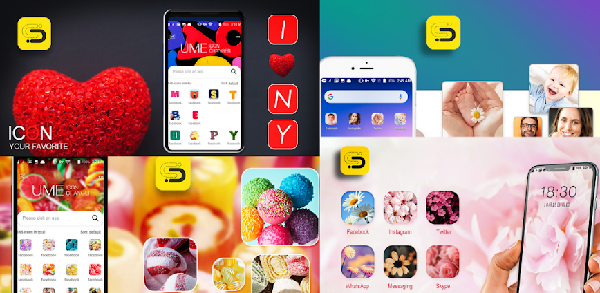 Ume Icon Changer v1.3.7 MOD APK [Premium Unlocked]