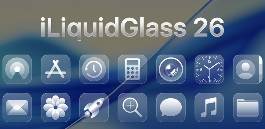 iLiquidGlassOS v1.4.1 APK [Full Version]