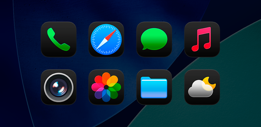 iLiquidDark Icon Pack v0.6.0 APK [Full Version]