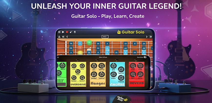 Guitar Solo Studio v4.4.10 MOD APK [Premium Unlocked]