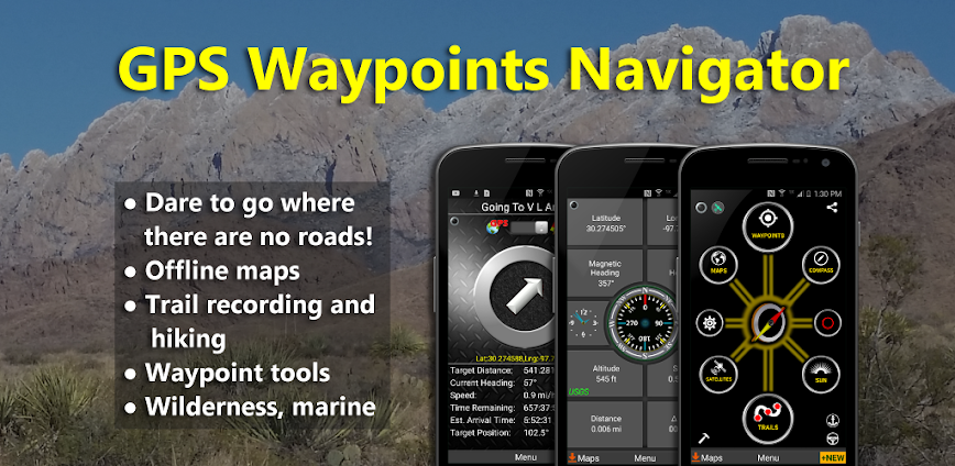 GPS Waypoints Navigator v9.33 APK [Full Version]