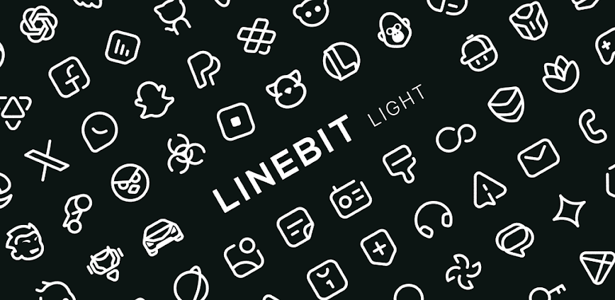 Linebit Light Icon Pack v1.8.7 MOD APK [Full Version]