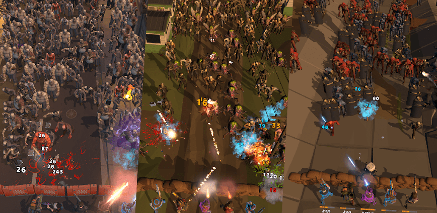 Idle Zombie Wave v2.2.7 MOD APK [Menu, High Cell Drops, Level Up]