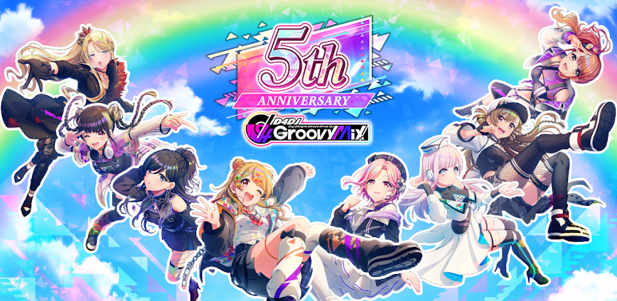 D4DJ Groovy Mix v9.5.30 MOD APK [God Mode, Auto Perfect]