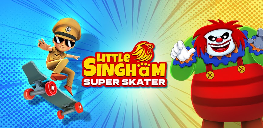 Little Singham Super Skater v1.0.483 MOD APK [Unlimited Spins]