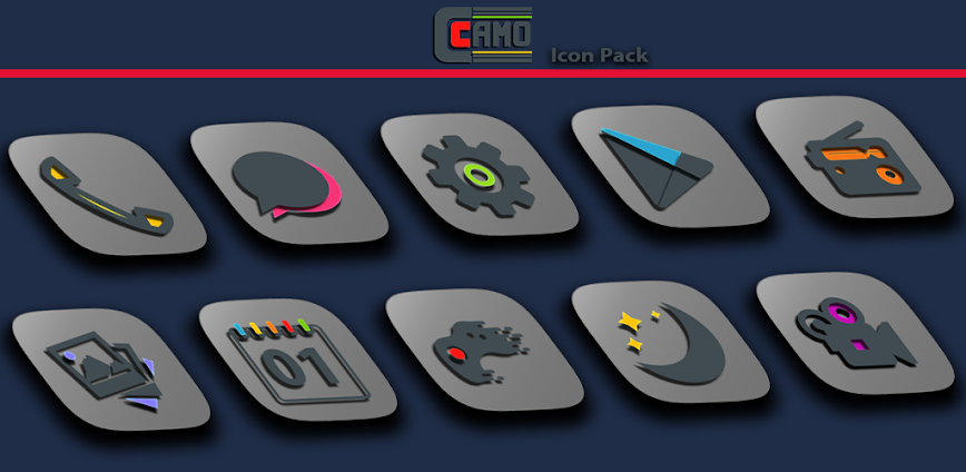 Camo Light Icon Pack v1.7.4 APK [Full Version]