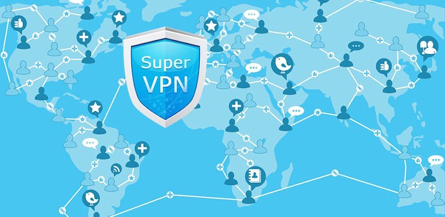 SuperVPN Fast VPN Client v3.1.3 MOD APK [Premium Unlocked]