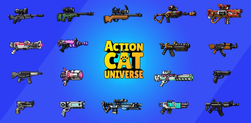 Action Cat v1.31 MOD APK [God Mode/Dumb Enemy]