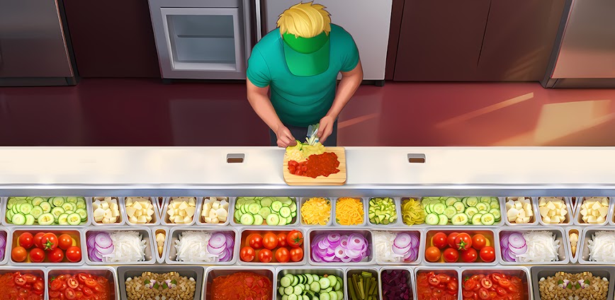 Happy Diner Story v1.0.96 MOD APK [Menu, Unlimited All]
