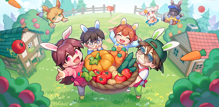 Rabbit Family's Carrot Farm v1.3.3 MOD APK [Unlimited Money]