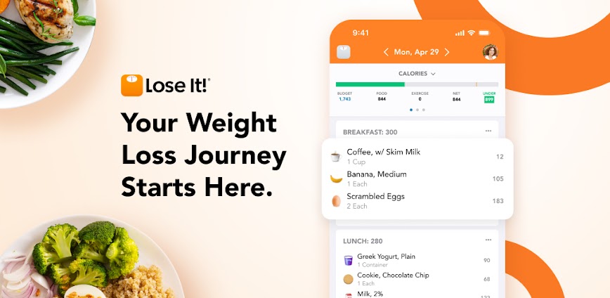 Calorie Counter by Lose It! v18.1.602 MOD APK [Subscribed Unlocked]