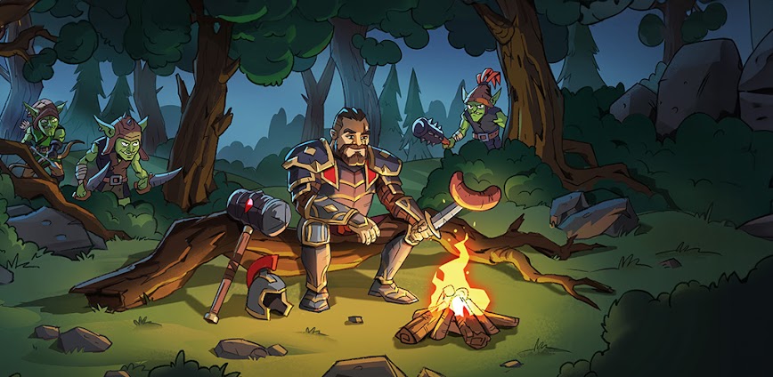 Brawl King v0.35.43 MOD APK [One Hit, Dumb Ennemies]