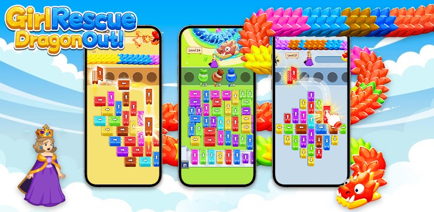 Girl Rescue: Dragon Out v1.0.5.3 MOD APK [Menu, God Mode, Unlocked No Ads]