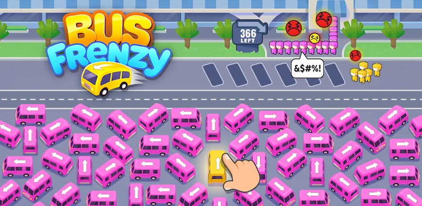Bus Frenzy v9.51 MOD APK [Unlimited Money, Remove Ads]