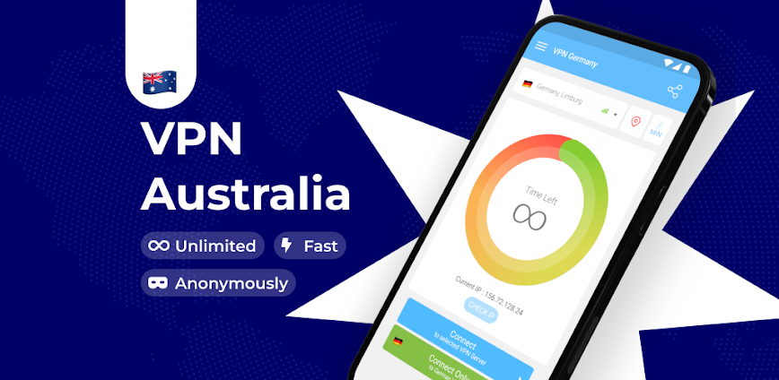 VPN Australia v1.228 MOD APK [Premium Unlocked]