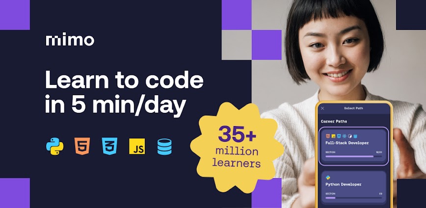 Learn CodingProgrammingMimo MOD APK v9.11 [Premium Unlocked]