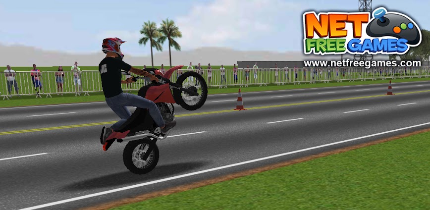Moto Wheelie 3D v0.110 MOD APK [Unlimited Money/Unlocked Motorbikes]