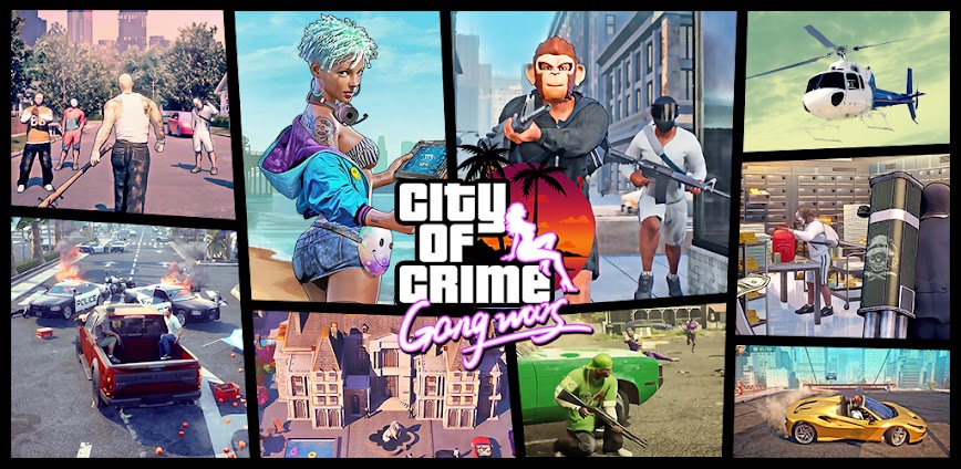 City of Crime: Gang Wars v1.2.168 MOD APK [Unlimited all] for android