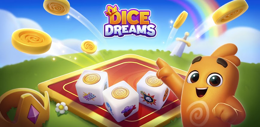 Dice Dreams MOD APK v1.107.1.35765 [Unlimited Rolls and Coins]