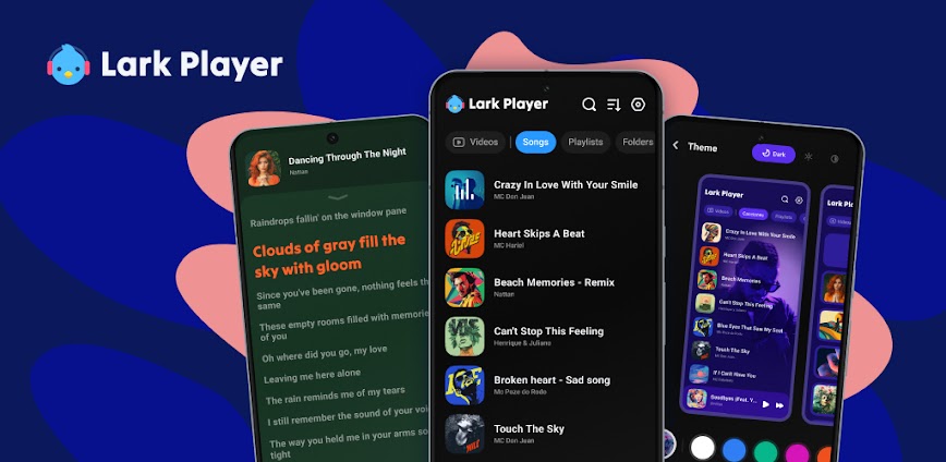 Lark Player MOD APK v2026.6.9 [Pro Unlocked]