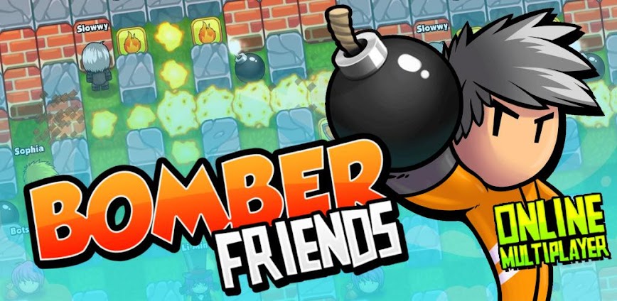 Bomber Friends v6.04 MOD APK [Unlimited Money/Skins Unlocked/God Mode]