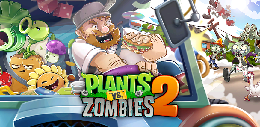 Plants vs Zombies 2 v13.2.1 MOD APK [Menu/Unlimited Coins/Unlimited Gems]
