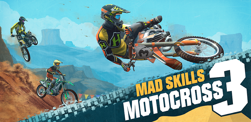 Mad Skills Motocross 3 v5.0.8 MOD APK [Unlimited Money/Unlock Bike]
