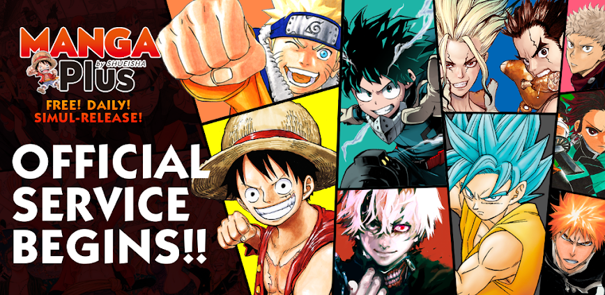 MANGA Plus v2.3.0 MOD APK [Premium, MAX, No Ads]