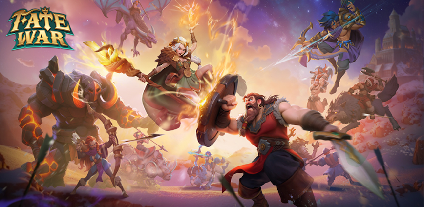 Fate War v1.1.55 MOD APK [Unlimited Money, Skins Unlocked, Free VIP]