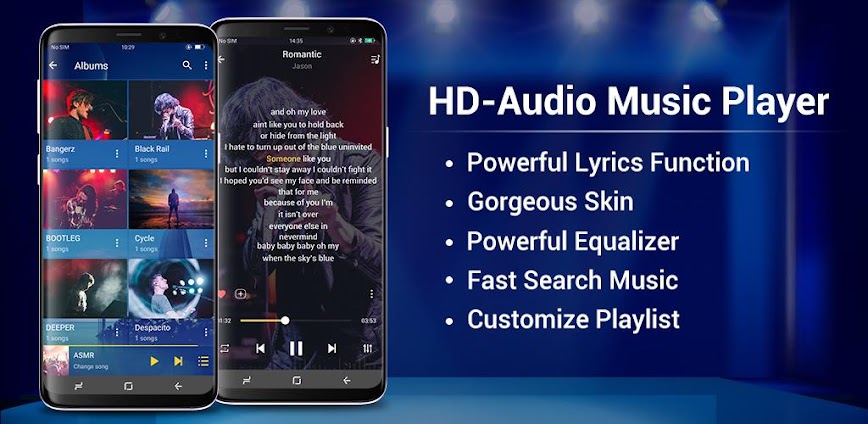 Music Player MOD APK v245.02 [Premium Unlocked]