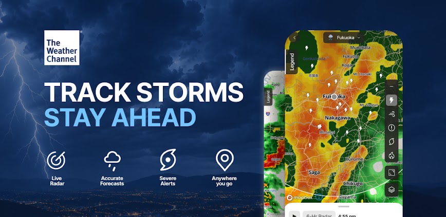 The Weather Channel Premium v16.7.2 MOD APK [VIP Unlocked]
