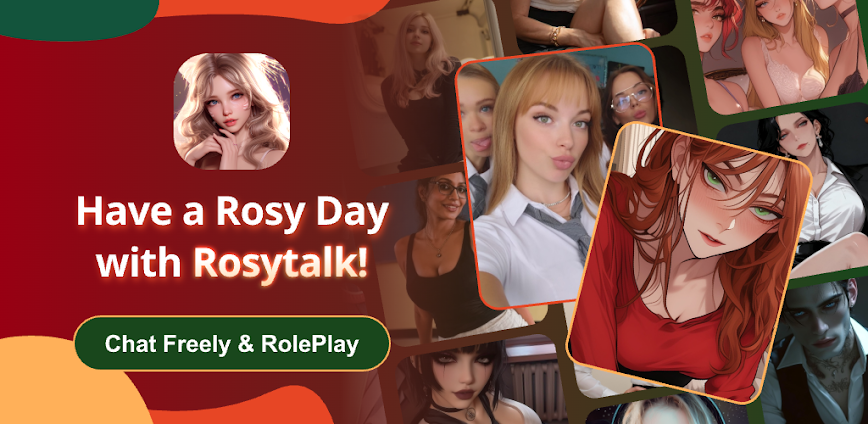 Rosytalk: AI Character Chat v3.9.12 MOD APK [Premium Unlocked]