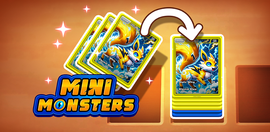 Mini Monsters: Card Collectors v1.6.0 MOD APK Unlimited Money/Gems]
