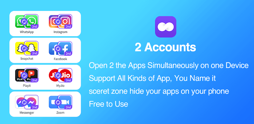 2Accounts v4.7.8 MOD APK [Premium Unlocked]