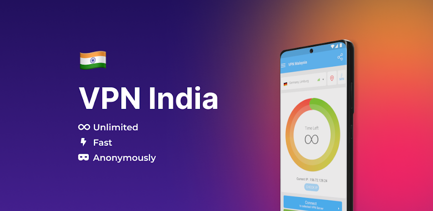 VPN India v1.163 MOD APK [Premium Unlocked]