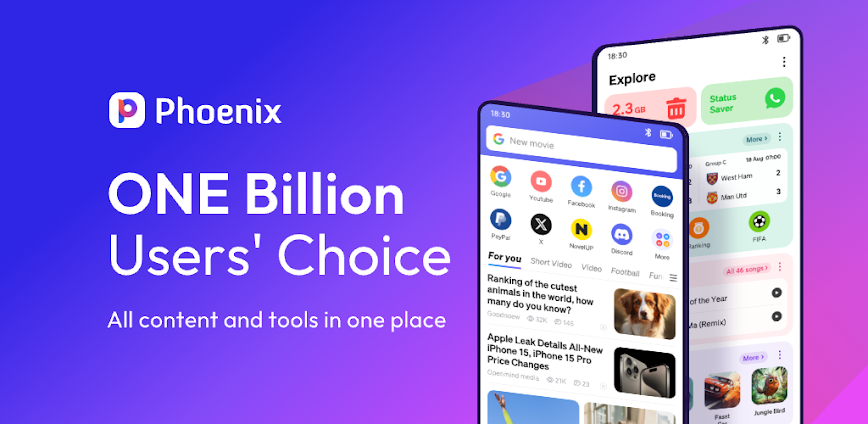 Phoenix Browser v21.5.1.6570 MOD APK [Premium Unlocked]
