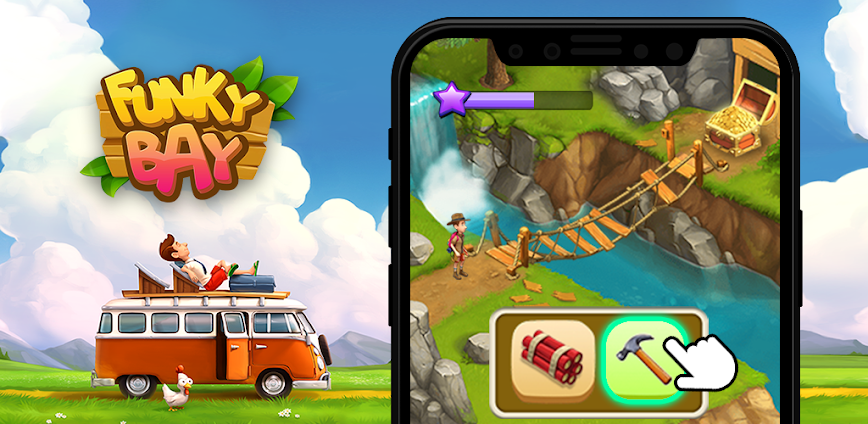 Funky Bay – Farm frenzy 45.64.2 APK [MOD free shopping]