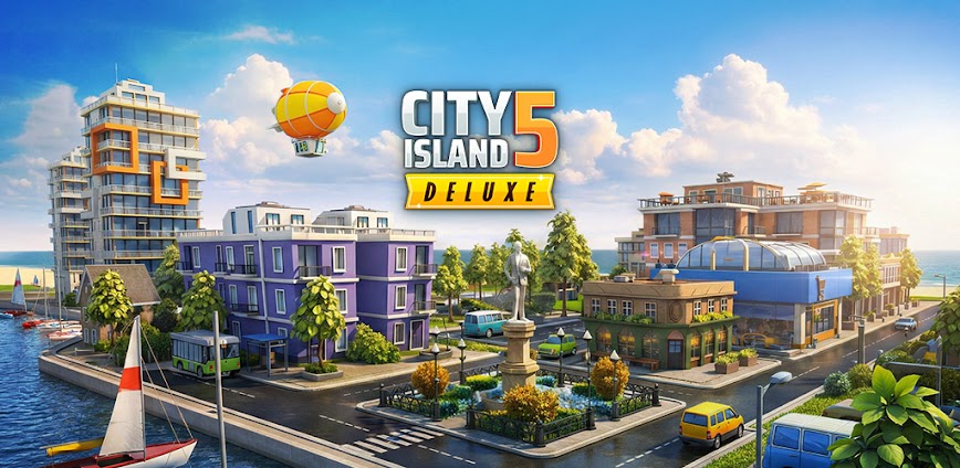 City Island 5: Deluxe Go Build 1.2.0 APK [MOD free shopping]